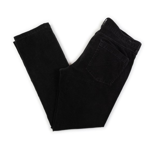 J. CREW Matchstick black Corduroy pants size 33 - Picture 4 of 10
